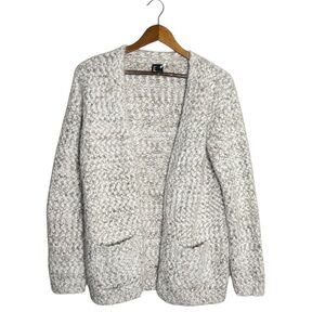 NWOT Love Token Fuzzy Open Front Cozy Cardigan Size M